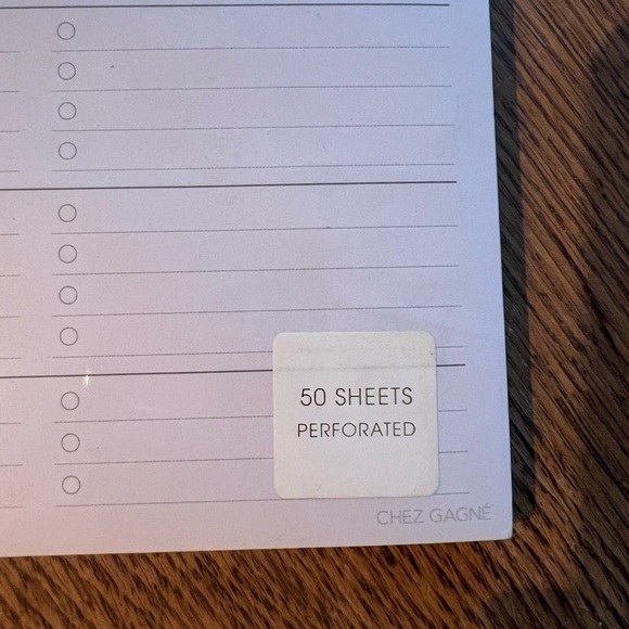 ***NWT*** Weekly Calendar‎ Checklist - Picture 3 of 3